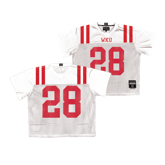 WKU Throwback Football Jersey - Javon McMahon | #28