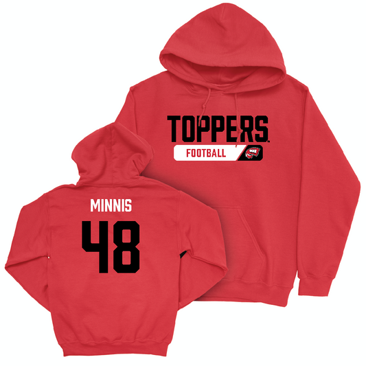 WKU Football Red Staple Hoodie  - Zsacari Minnis