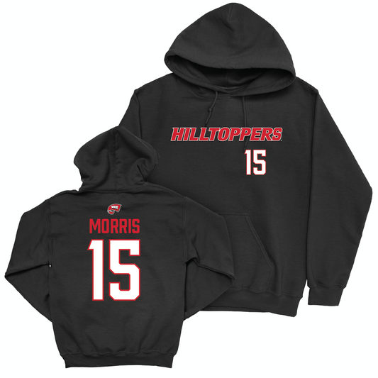 WKU Baseball Black Hilltoppers Hoodie - Patrick Morris | #15