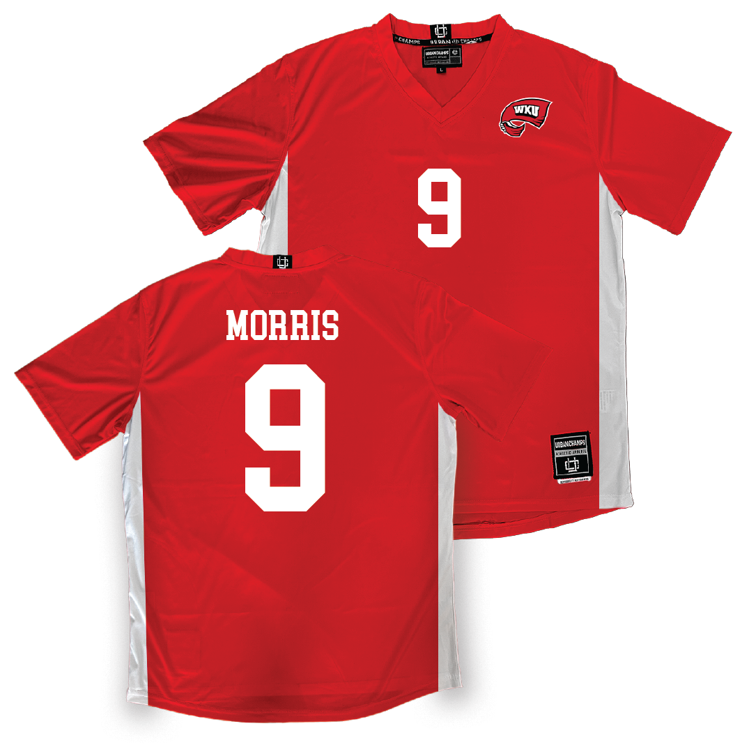 Red WKU Women's Soccer Jersey  - Maggie Morris