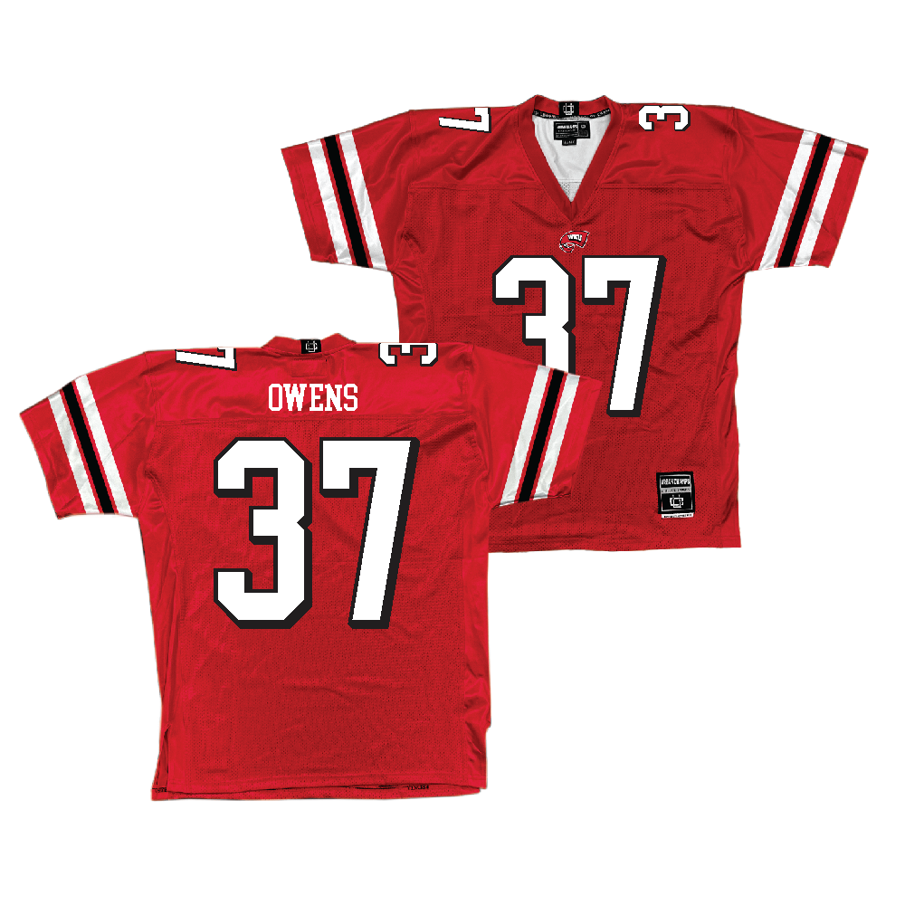 Red WKU Football Jersey  - Marvelous Owens