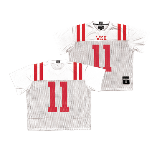 WKU Throwback Football Jersey - Tucker Parks | #11