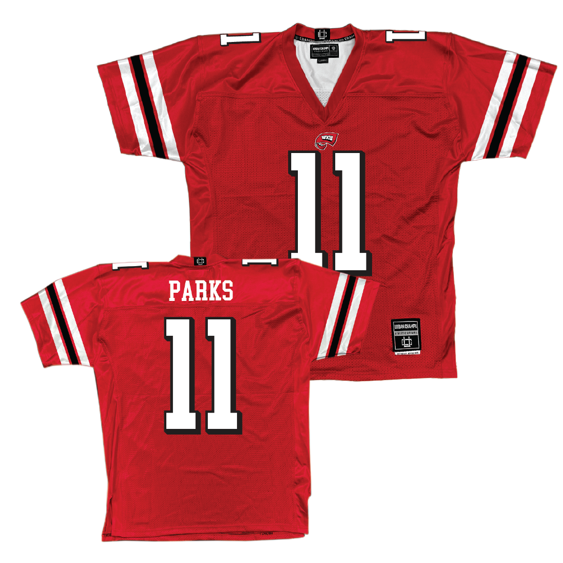 Red WKU Football Jersey - Tucker Parks