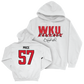 WKU Football White Big Red Signature Drop Hoodie  - Kolbyn Price