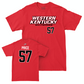 WKU Football Red Sideline Tee  - Kolbyn Price