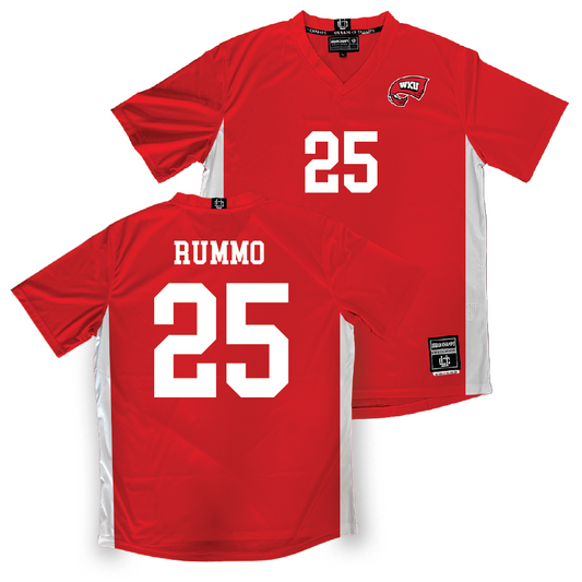 Red WKU Women's Soccer Jersey - Lily Rummo | #25