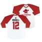 WKU Baseball 3/4 Sleeve Raglan Tee - Elliott Rossell | #12