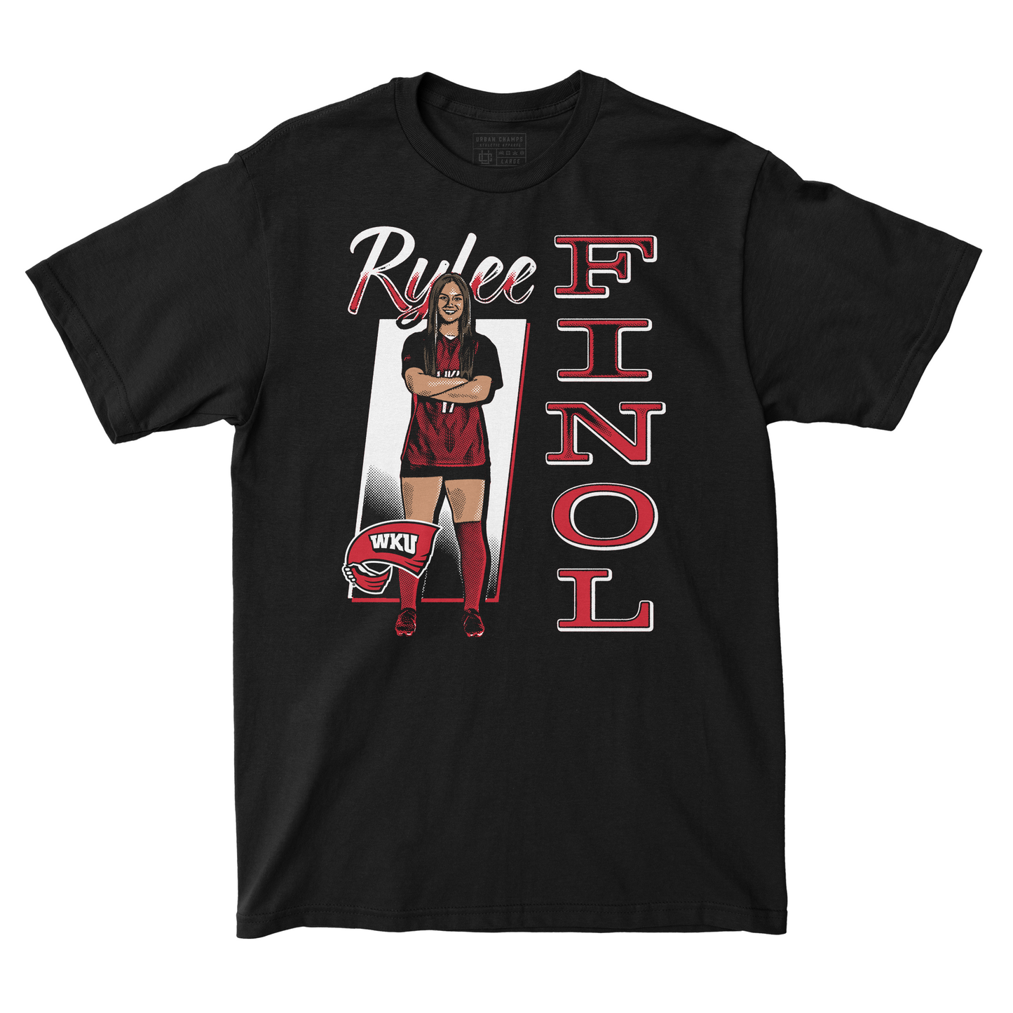 EXCLUSIVE RELEASE - Rylee Finol Illustrated Black Tee