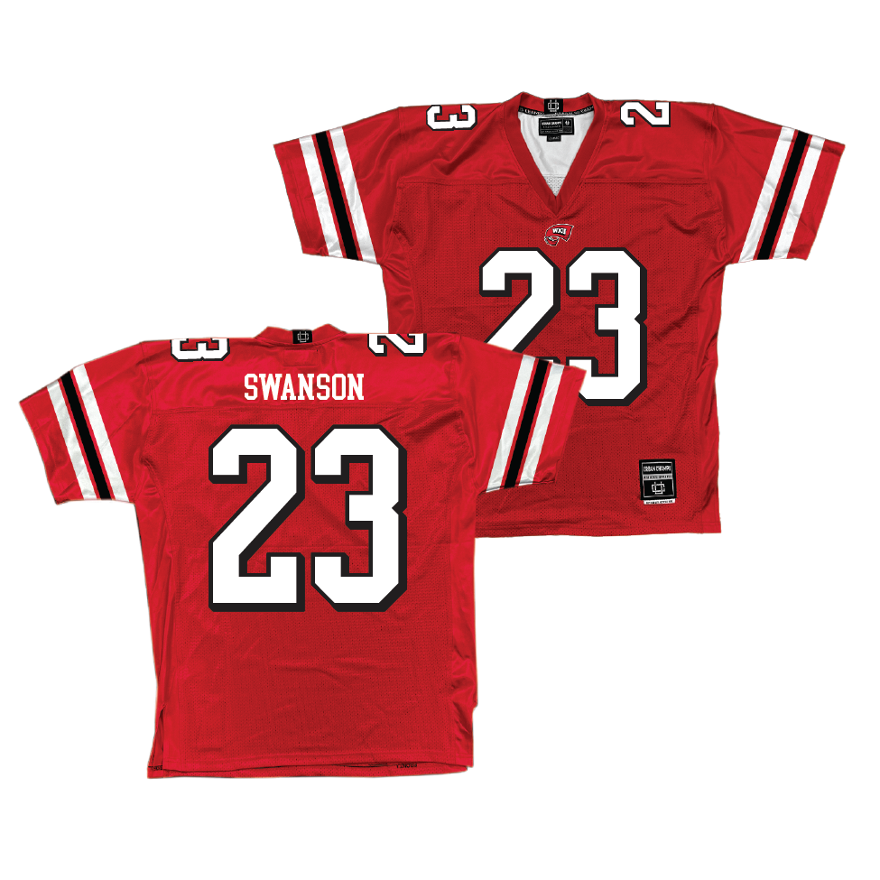 Red WKU Football Jersey  - Keyshawn Swanson