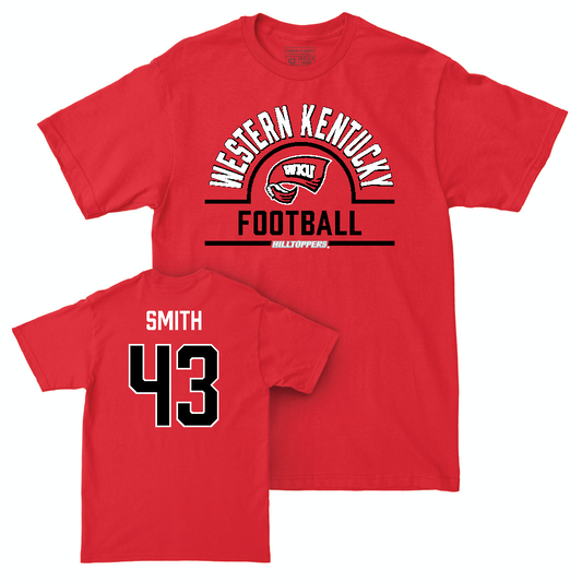 WKU Football Red Arch Tee  - Jackson Smith