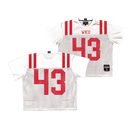 WKU Throwback Football Jersey - Jackson Smith | #43