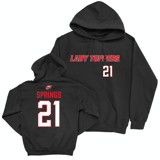 WKU Women's Soccer Black Hilltoppers Hoodie  - Emrie Springs