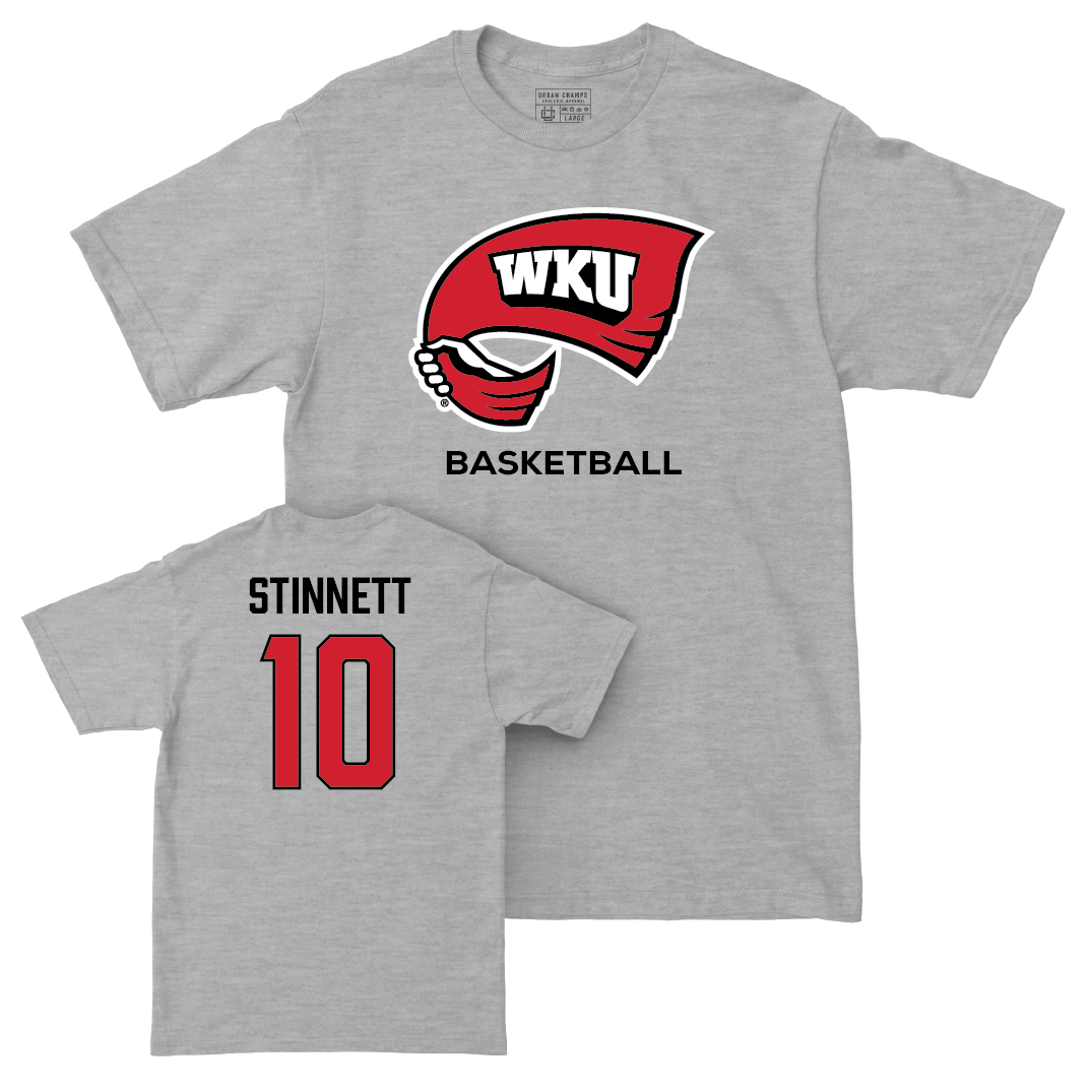 WKU Men's Basketball Sport Grey Classic Tee  - Cade Stinnett