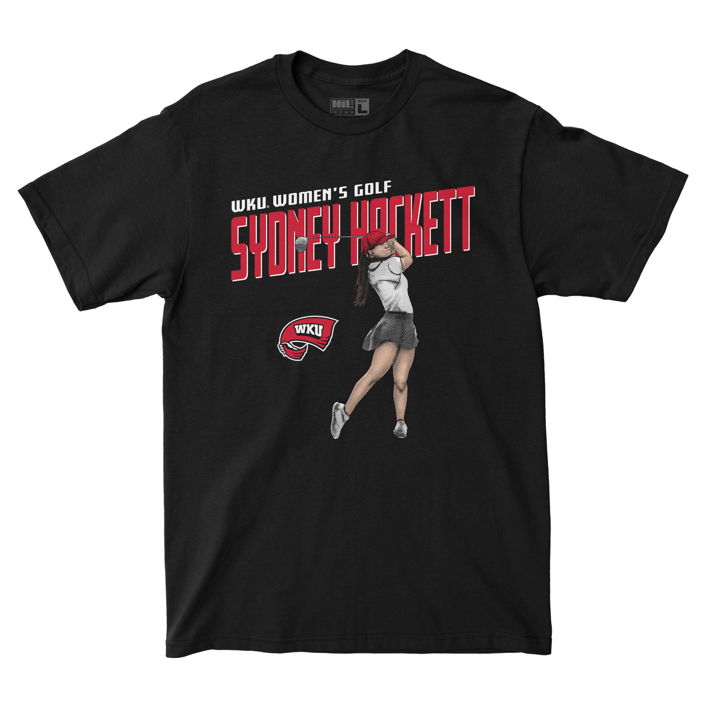 EXCLUSIVE RELEASE: Sydney Hackett Portrait Black Tee