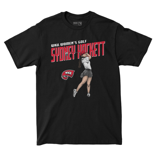 EXCLUSIVE RELEASE: Sydney Hackett Portrait Black Tee