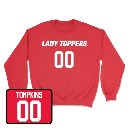 Red Women's Soccer Lady Toppers Player Crew