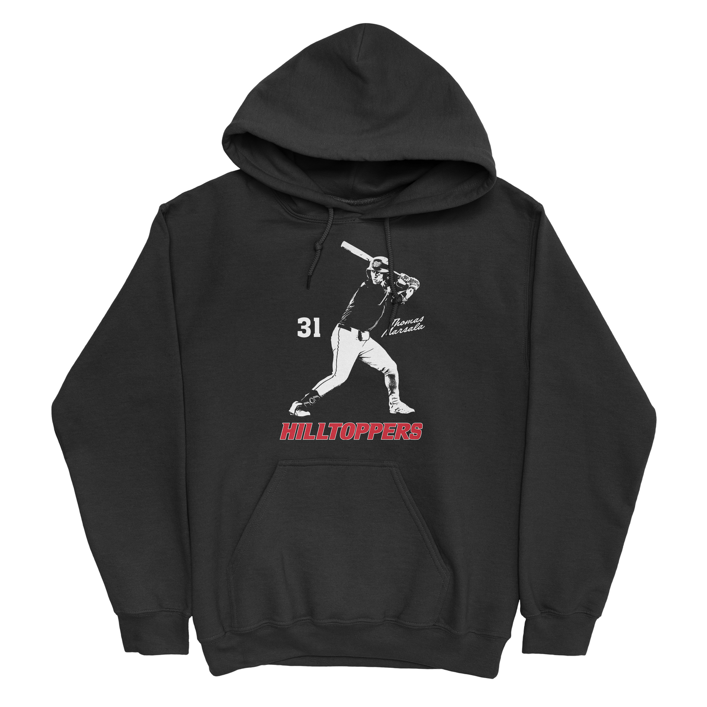 EXCLUSIVE RELEASE: Thomas Marsala Illustrated Black Hoodie