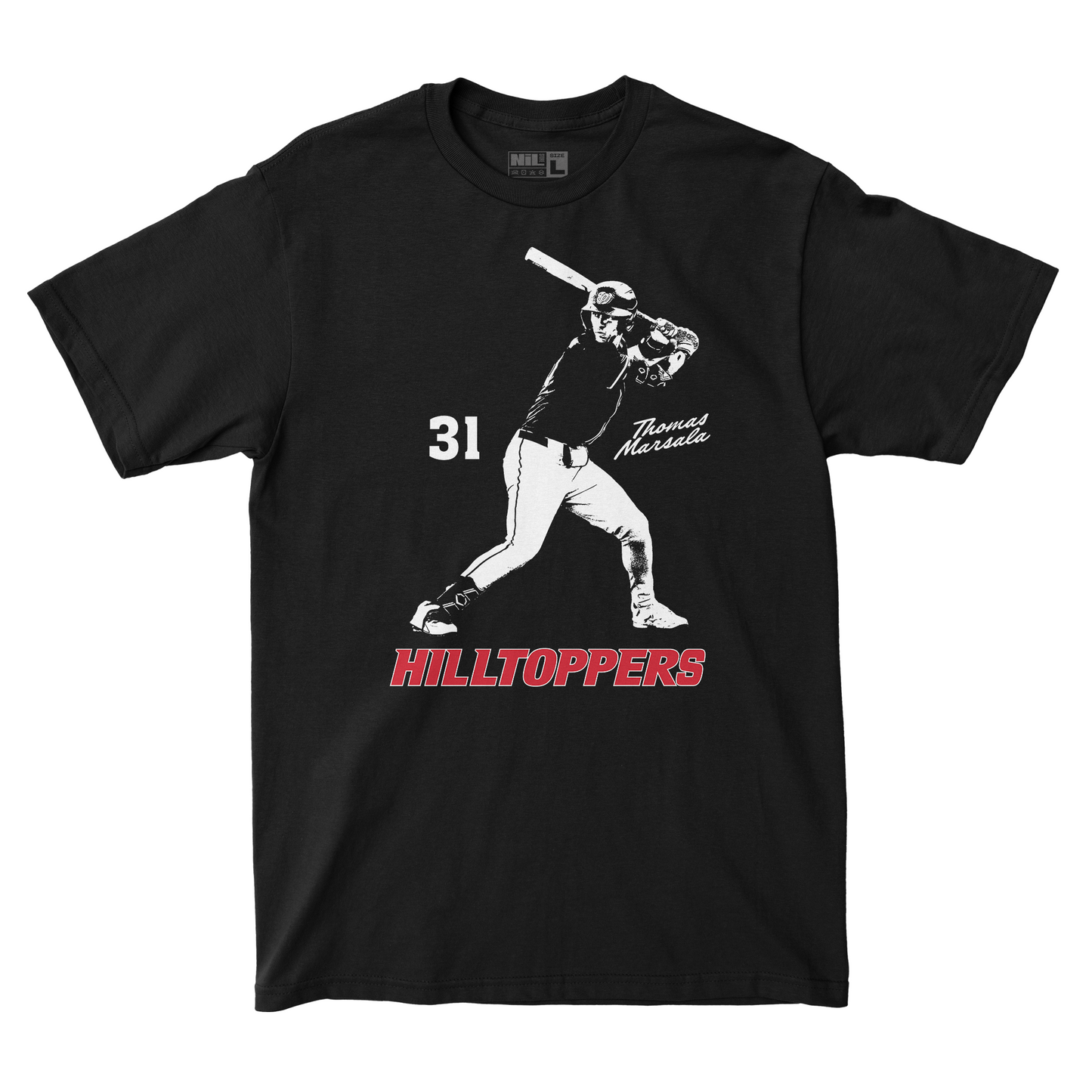 EXCLUSIVE RELEASE: Thomas Marsala Illustrated Black Tee