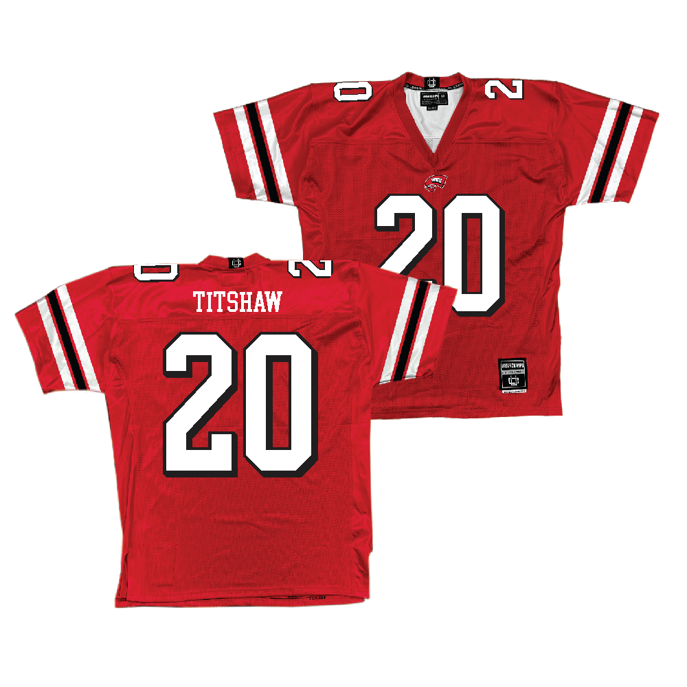 Red WKU Football Jersey  - Tate Titshaw