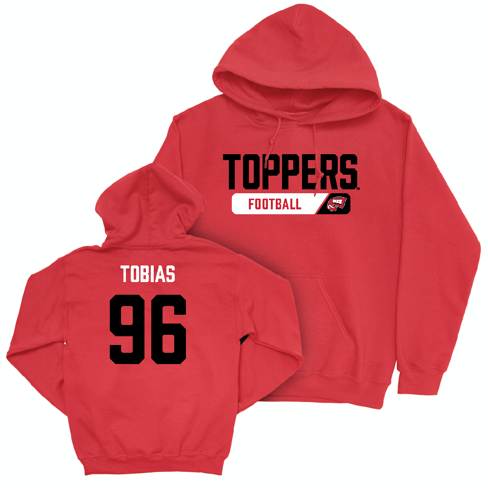 WKU Football Red Staple Hoodie  - Brandon Tobias