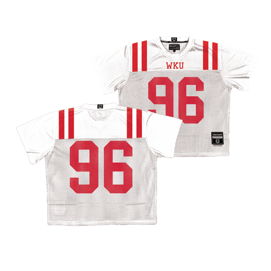 WKU Throwback Football Jersey - Brandon Tobias | #96