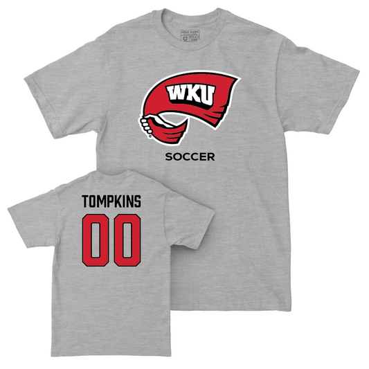 WKU Women's Soccer Sport Grey Classic Tee - Emma Tompkins | #00