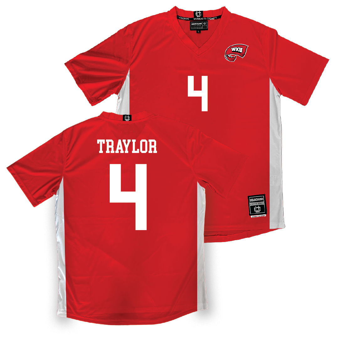 Red WKU Women's Soccer Jersey  - Ari Traylor