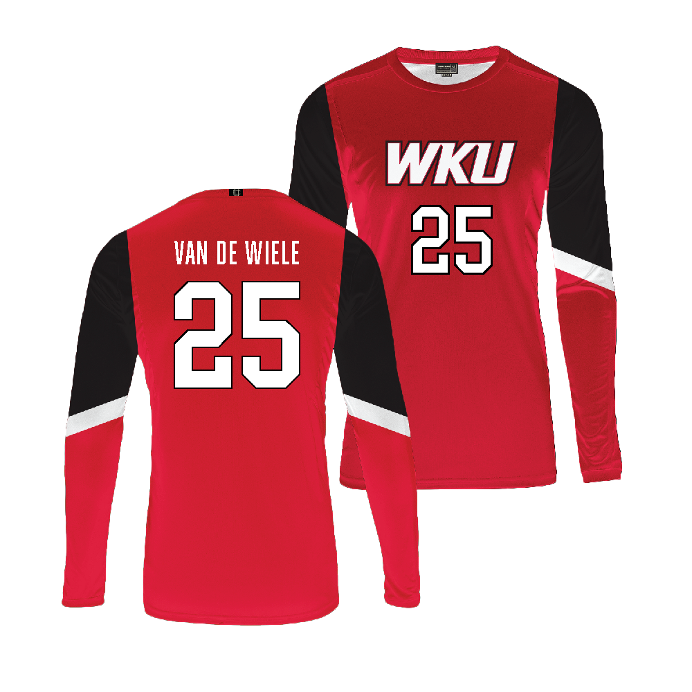 WKU Women's Volleyball Red Jersey - Izzy Van De Wiele | #25