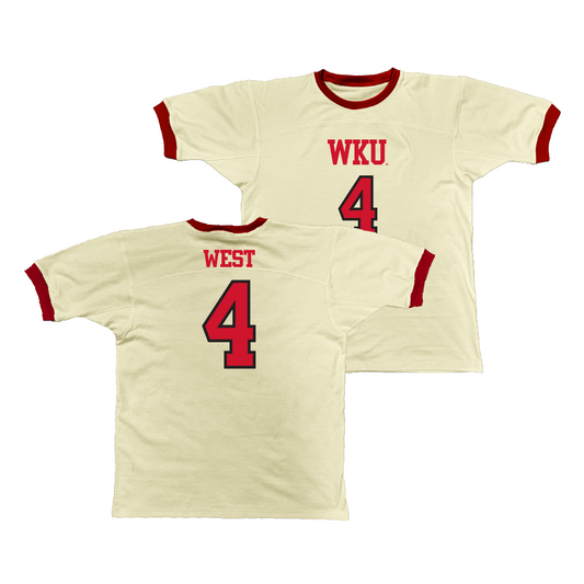 WKU Retro Ringer Tee - Caleigh-Rose West