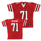 Red WKU Football Jersey - Stacey Wilkins