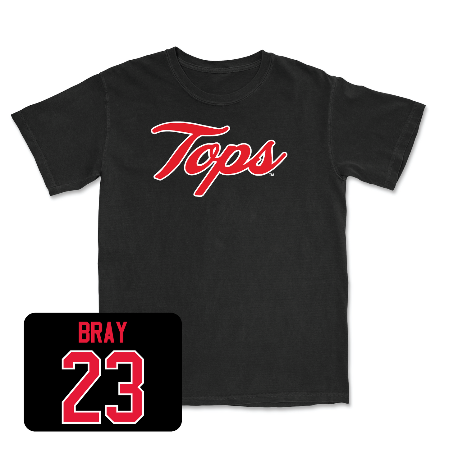 Black Softball Tops Tee Youth Large / Anniston Bray | #23