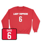 Red Women's Soccer Lady Toppers Player Crew 2X-Large / Abby Davis | #6