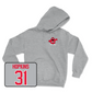 Sport Grey Women's Soccer Big Red Hoodie Youth Large / Annah Hopkins | #31