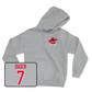 Sport Grey Women's Soccer Big Red Hoodie X-Large / Anna Isger | #7