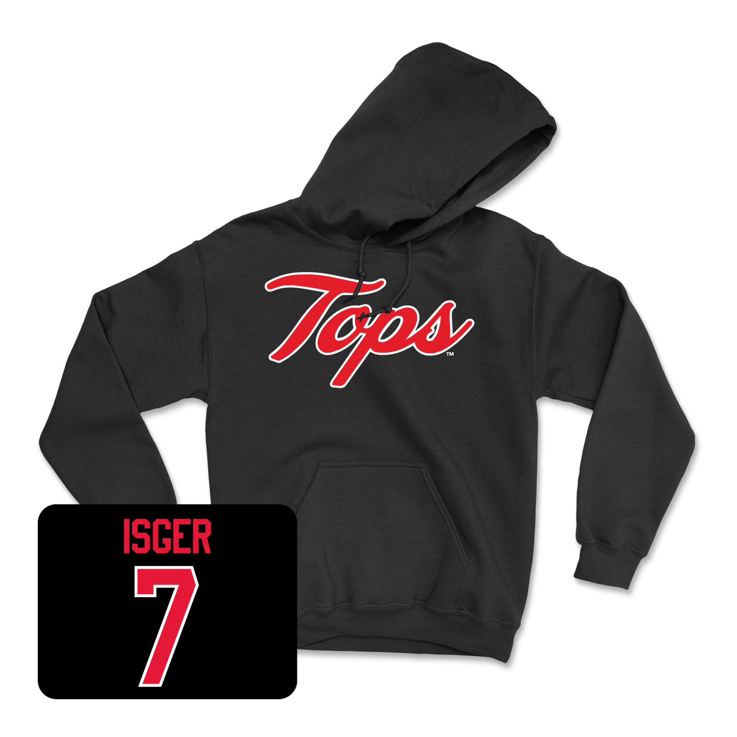 Black Women's Soccer Tops Hoodie Small / Anna Isger | #7