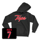 Black Women's Soccer Tops Hoodie X-Large / Anna Isger | #7