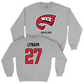 WKU Women's Soccer Sport Grey Classic Crew - Ashton Lynam | #27 Small