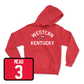 Red Women's Basketball Towel Hoodie Youth Small / Alexis Mead | #3