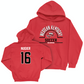 WKU Women's Soccer Red Arch Hoodie - Alaina Nugier | #16 Small