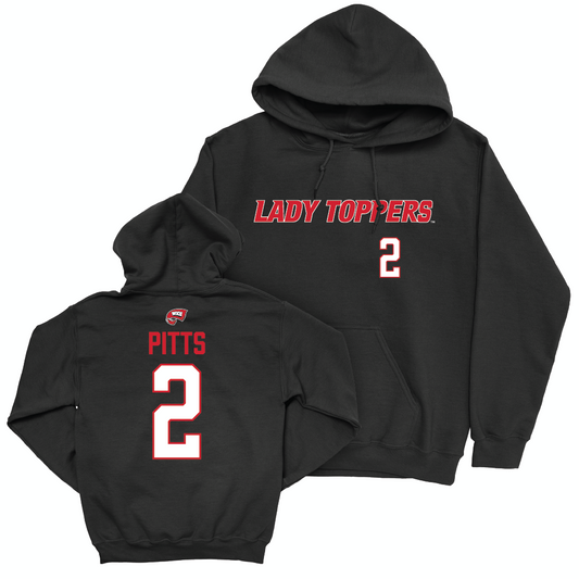 WKU Women's Basketball Black Lady Toppers Hoodie - Aaliyah Pitts | #2 Small