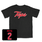Black Women's Basketball Tops Tee Youth Large / Aaliyah Pitts | #2