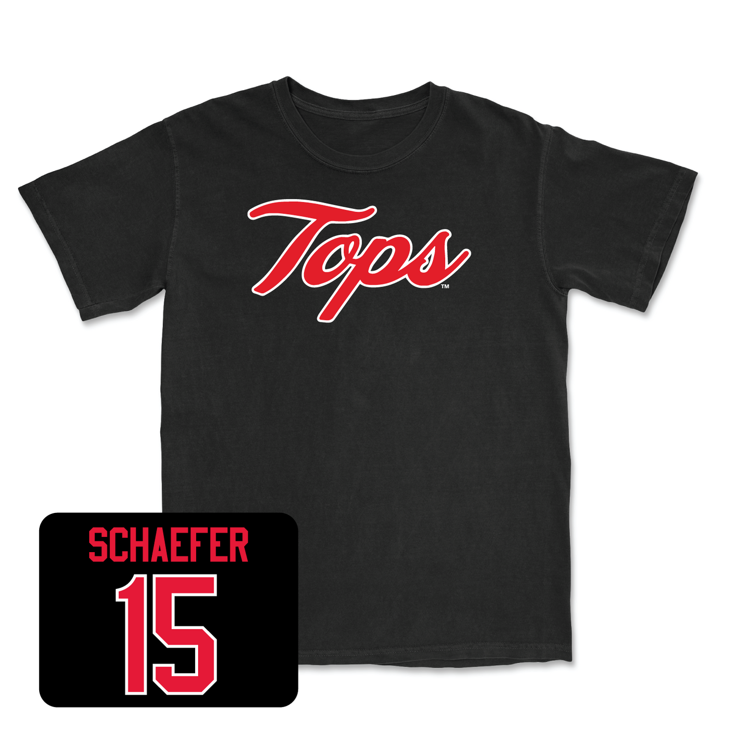 Black Women's Volleyball Tops Tee Small / Abigail Schaefer | #15