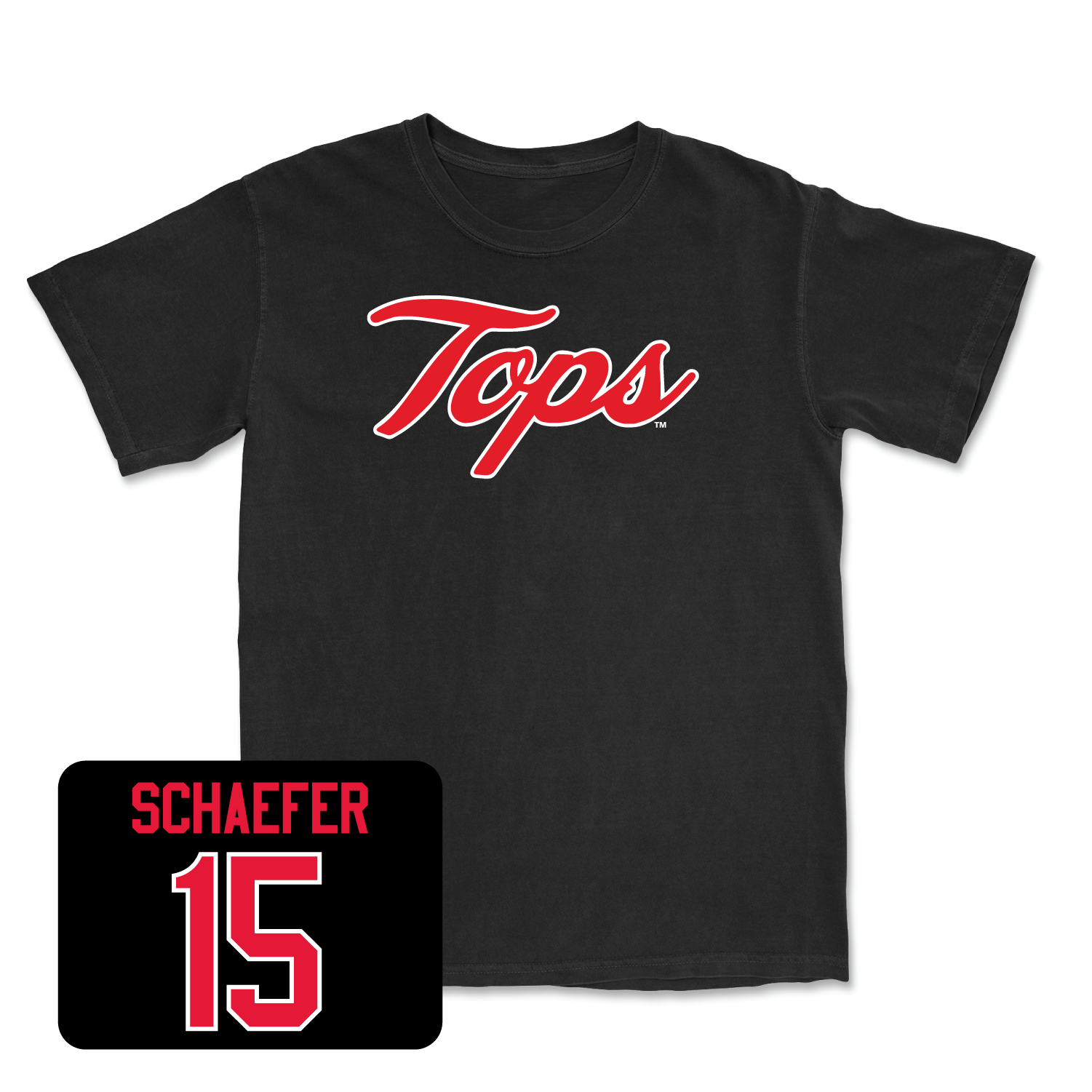 Black Women's Volleyball Tops Tee Youth Large / Abigail Schaefer | #15