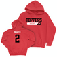 WKU Women's Soccer Red Staple Hoodie - Aspen Seaich | #2 Small