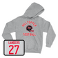 Sport Grey Football Football Helmet Hoodie 2 2X-Large / Corey Landers | #27
