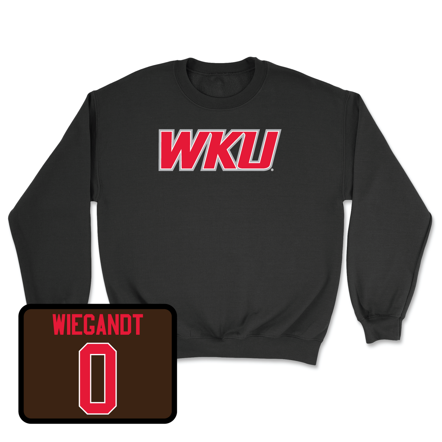 Black Women's Volleyball WKU Crew Youth Large / Callahan Wiegandt | #0