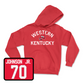 Red Football Towel Hoodie 2 Youth Small / Darrell Johnson Jr. | #70
