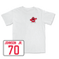White Football Big Red Comfort Colors Tee 2 2X-Large / Darrell Johnson Jr. | #70