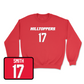 Red Football Hilltoppers Player Crew 2 Medium / Dalvin Smith | #17