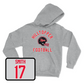 Sport Grey Football Football Helmet Hoodie 2 Youth Small / Dalvin Smith | #17